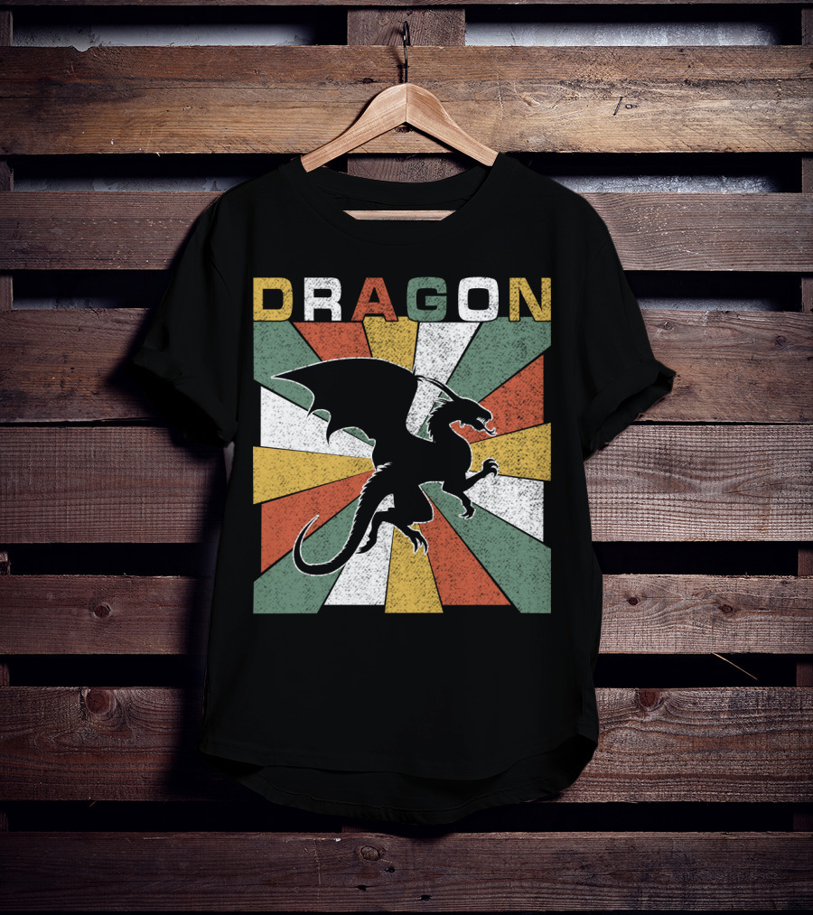 Dragon Vintage 70s Rainbow Burst T-Shirt
