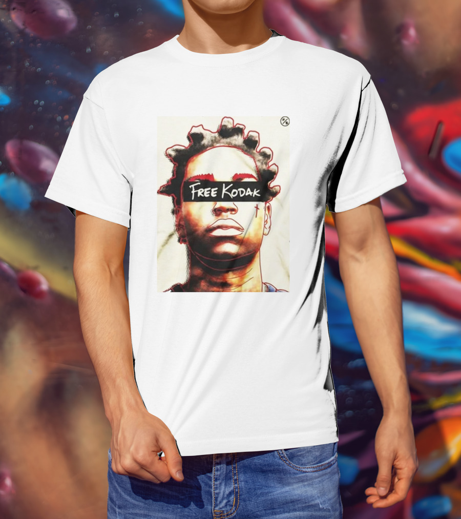 Free Kodak Black Drawing T-Shirt