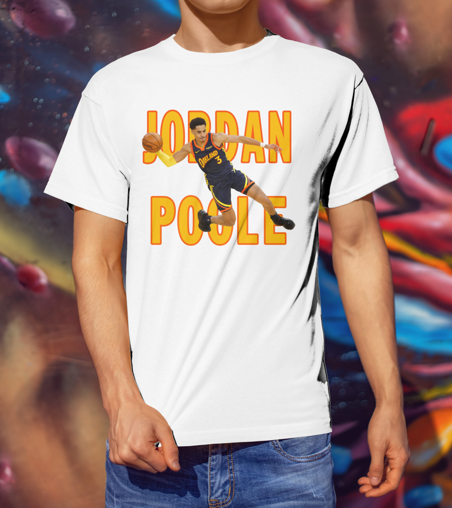 Jordan Poole Oakland Basketball Star Player T-Shirt