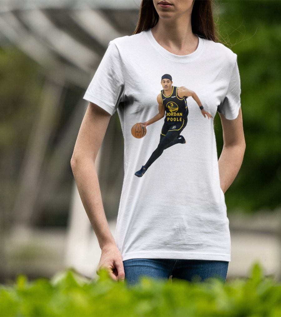Jordan Poole NBA Golden State Warriors Basketball T-Shirt