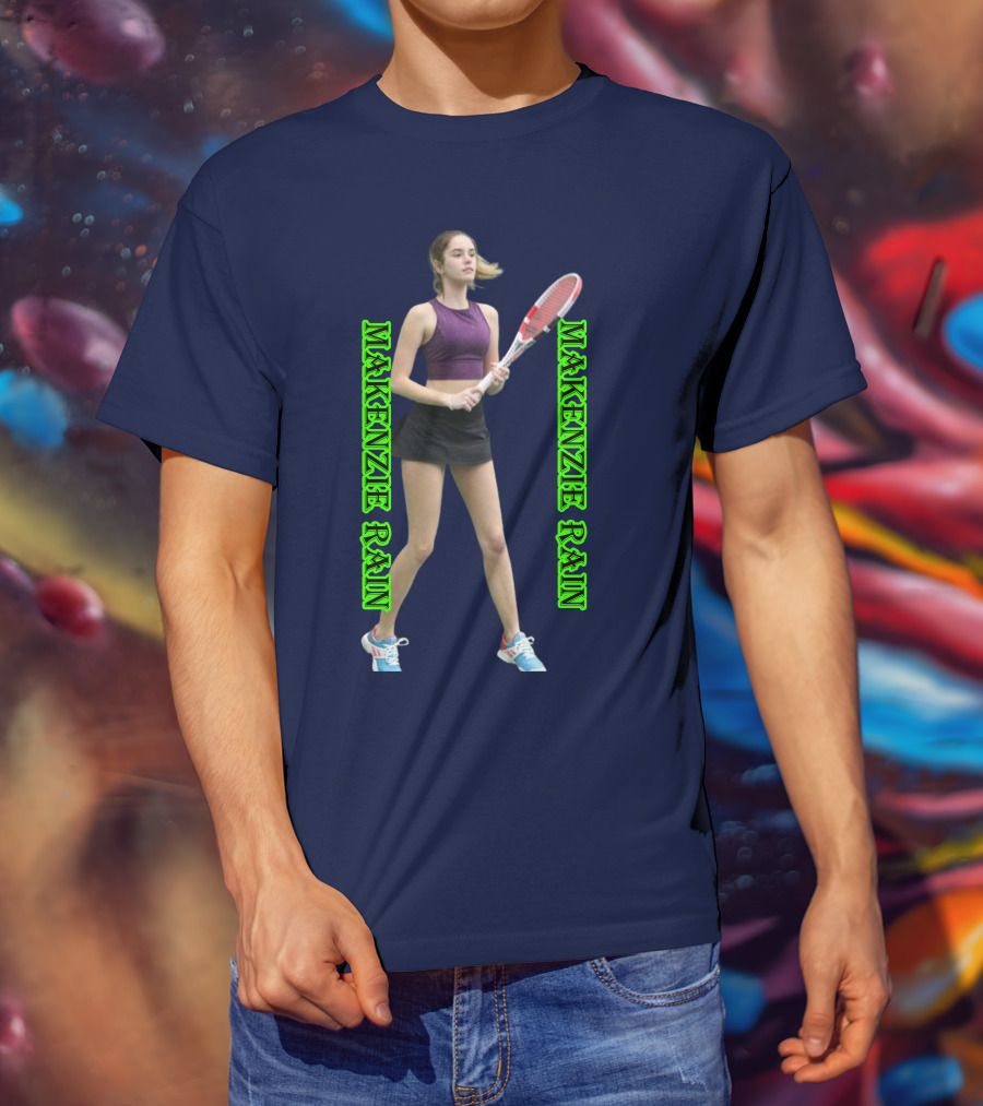 Makenzie Raine Tennis Activewear Tank Top T-Shirt