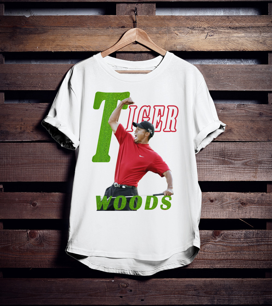 Tiger Woods Golfe Victory T-Shirt