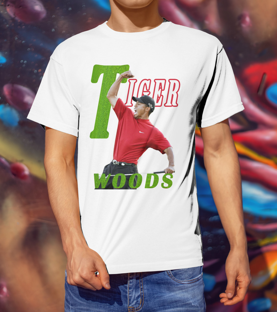 Tiger Woods Golfe Victory T-Shirt