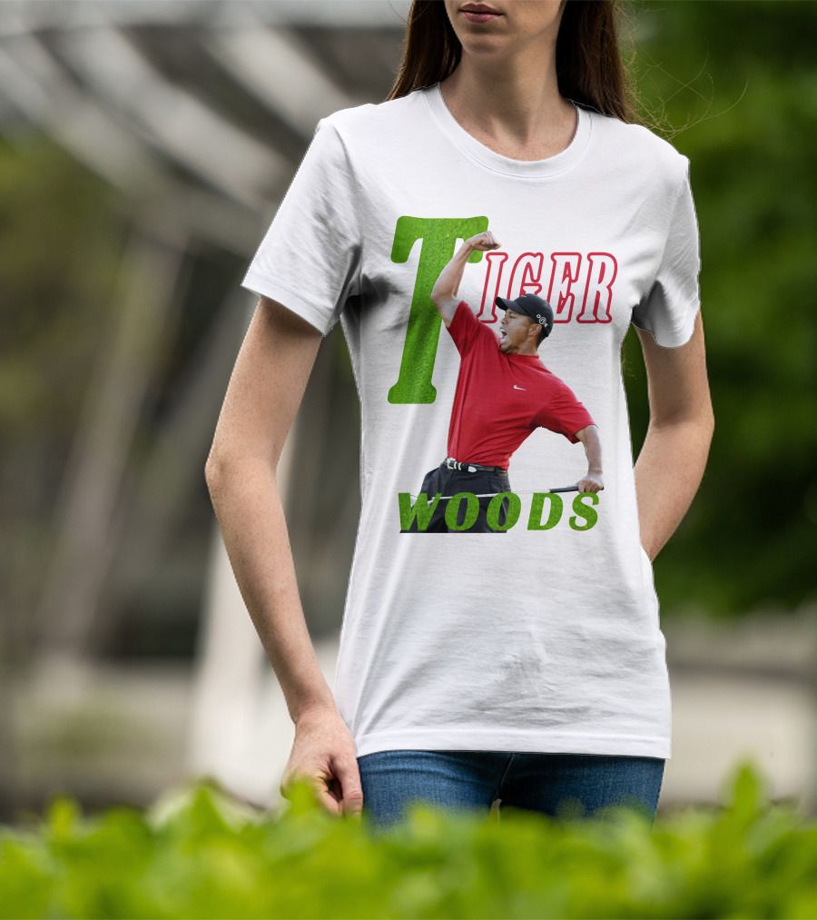 Tiger Woods Golfe Victory T-Shirt