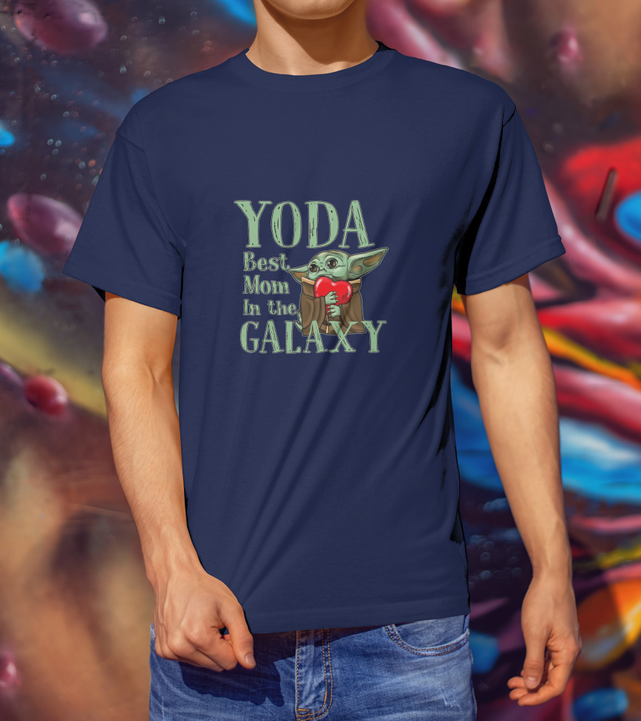 Yoda Best Mom In The Galaxy T-Shirt