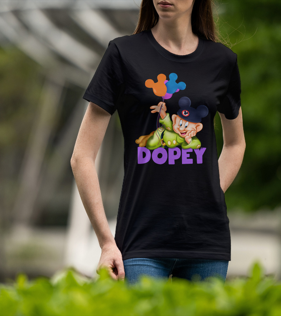 Dopey Balloons Pixar Crossover T-Shirt