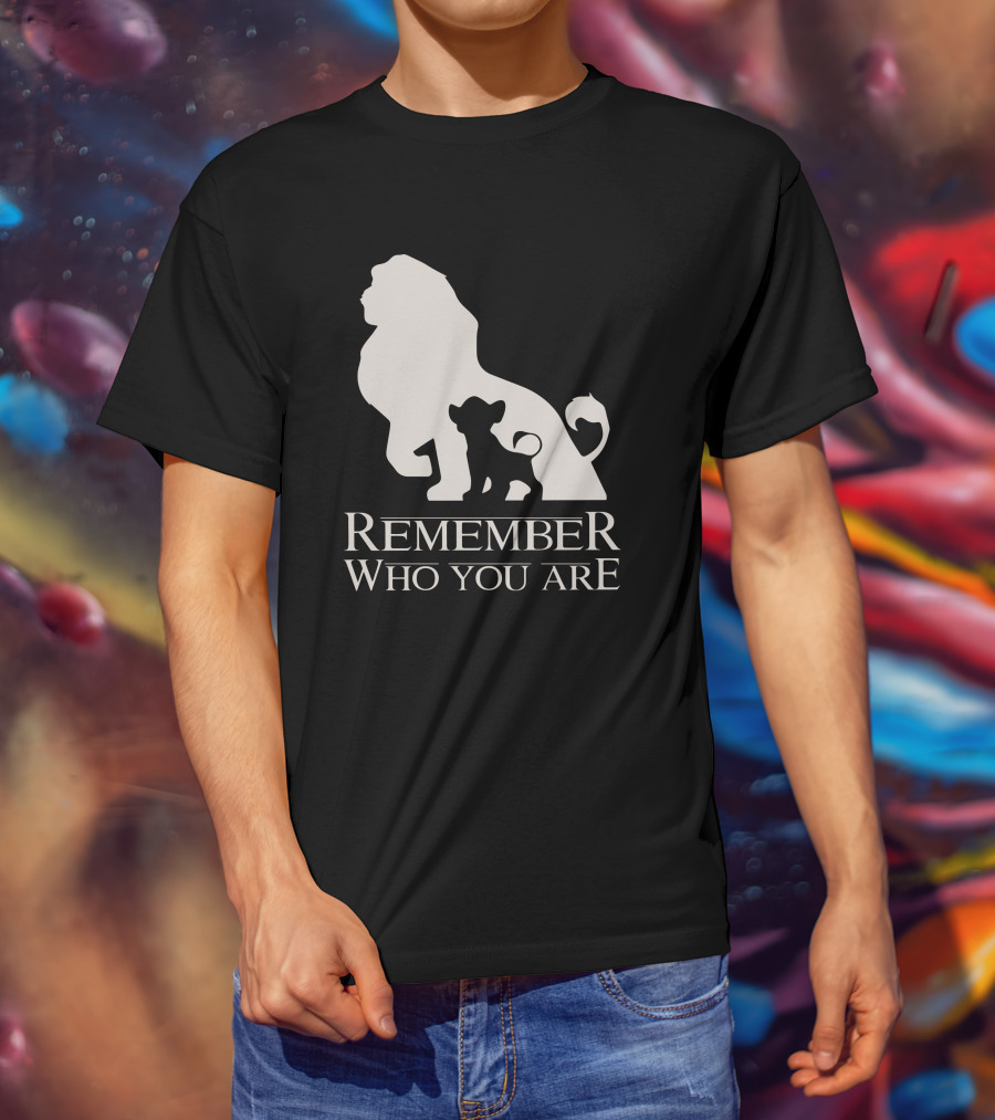 Remember Who You Are Lion T-Shirt