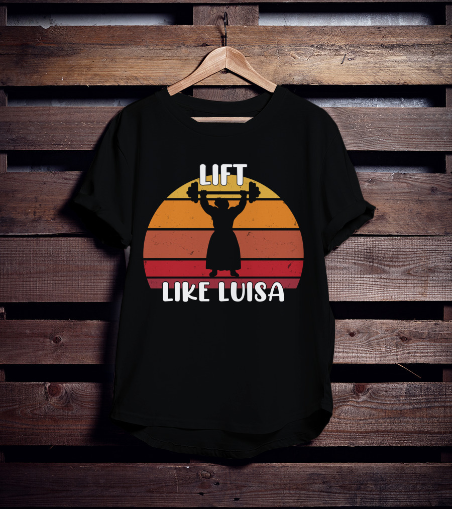 Lift Like Luisa Encanto Vintage Sunset T-Shirt