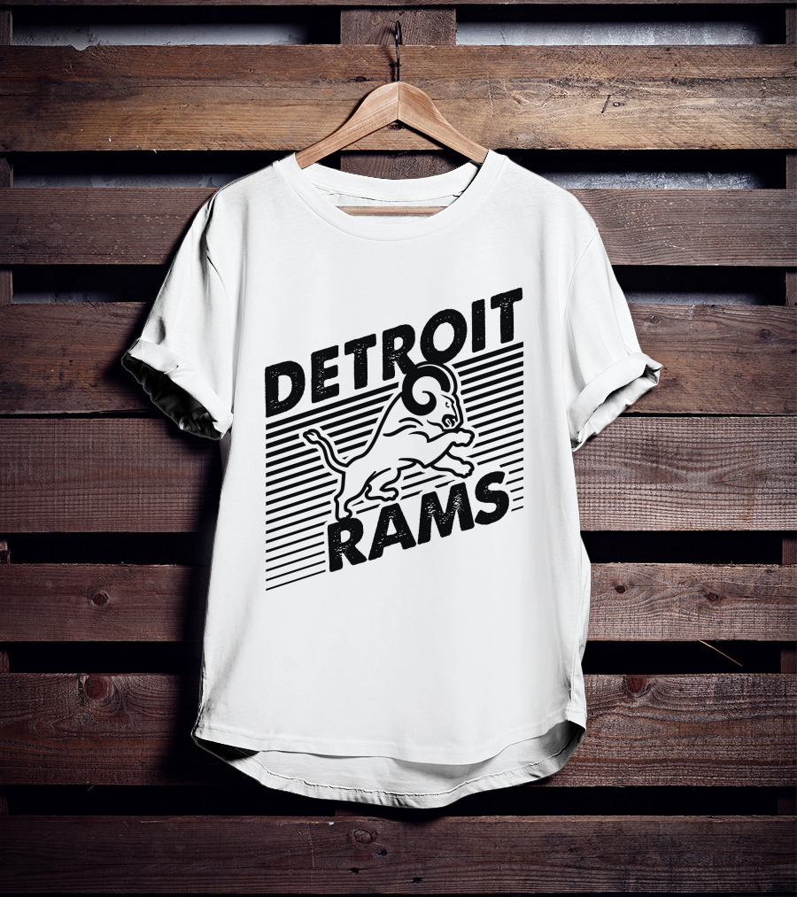 Detroit Rams Jumping Ram T-Shirt