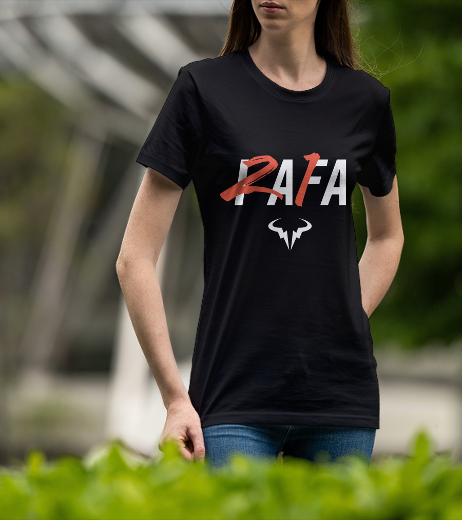 Rafael Nadal Rafa 21 Bull T-Shirt