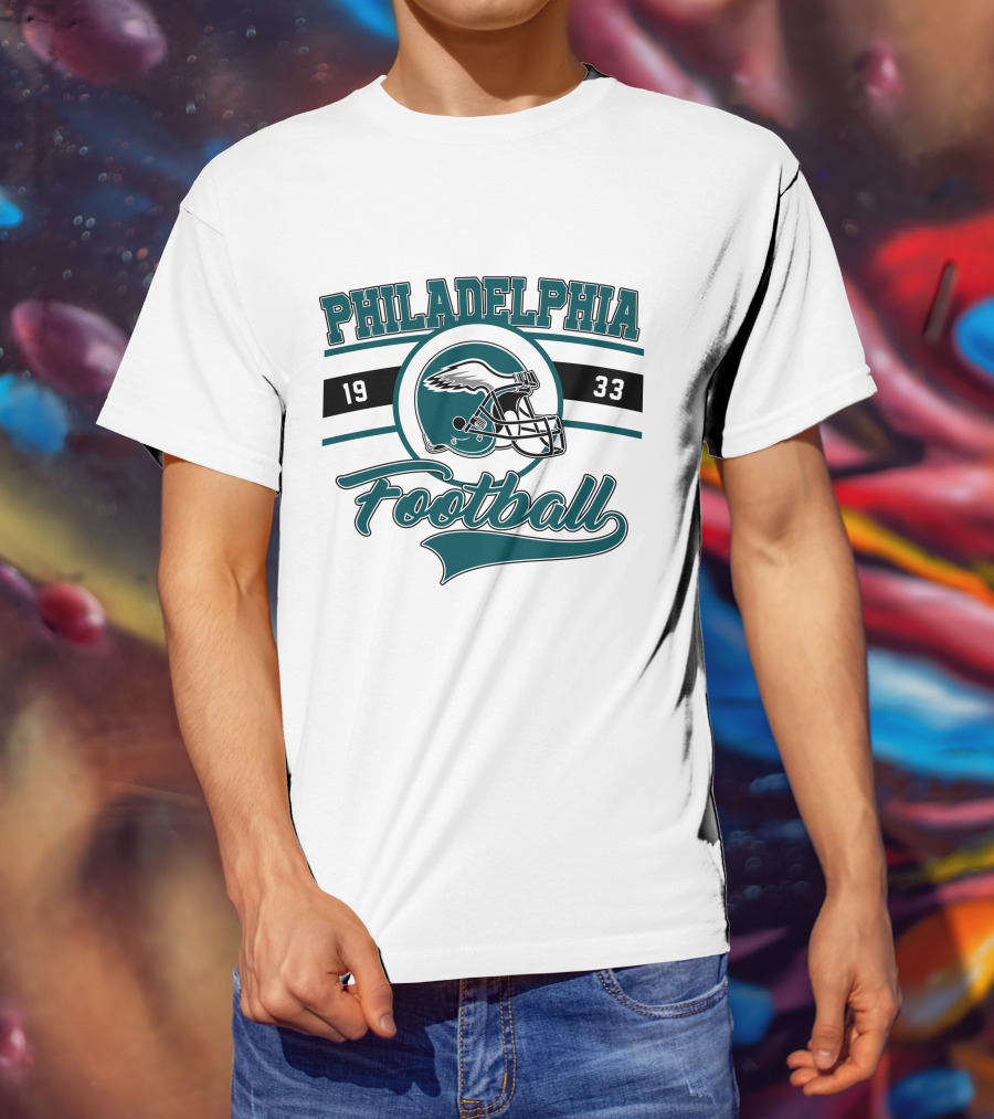 Philadelphia Football Bird Gang 1933 Eagles T-Shirt