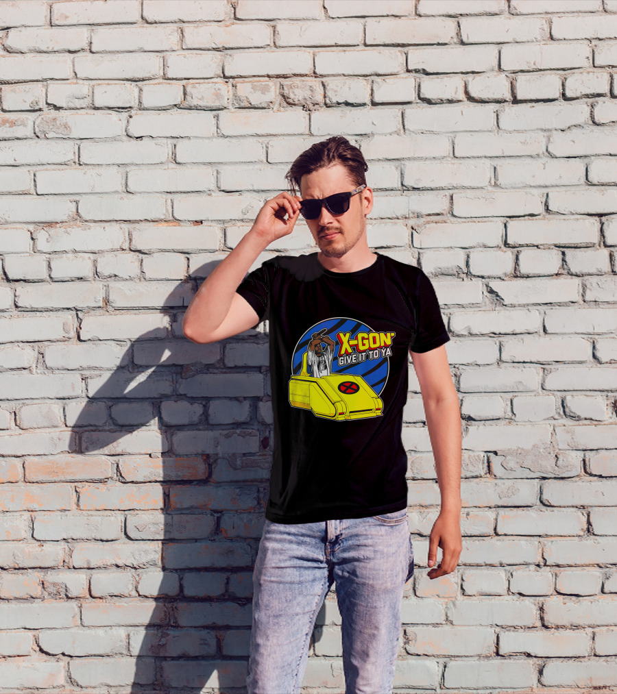 X Gon' Give It To Ya Professor X Inspired Yellow Hoverchair T-Shirt