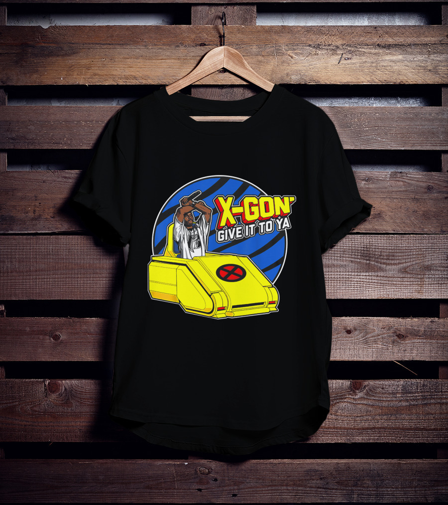 X Gon' Give It To Ya Professor X Inspired Yellow Hoverchair T-Shirt