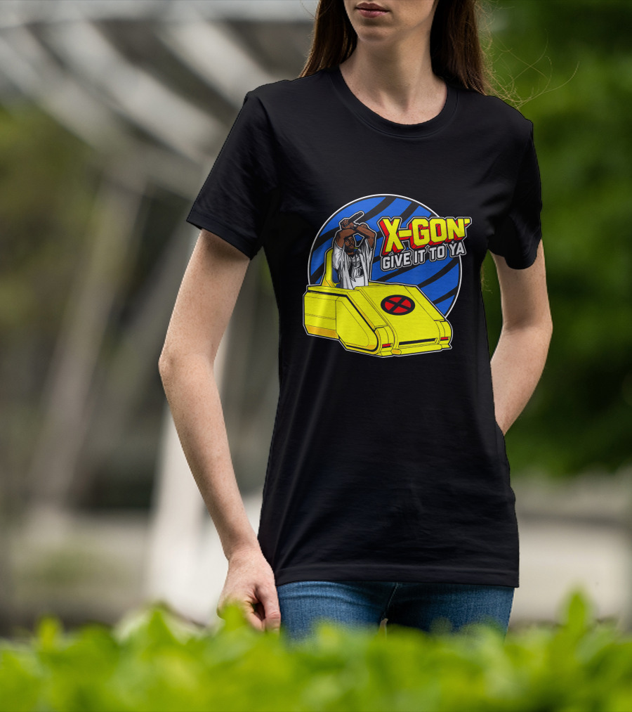 X Gon' Give It To Ya Professor X Inspired Yellow Hoverchair T-Shirt
