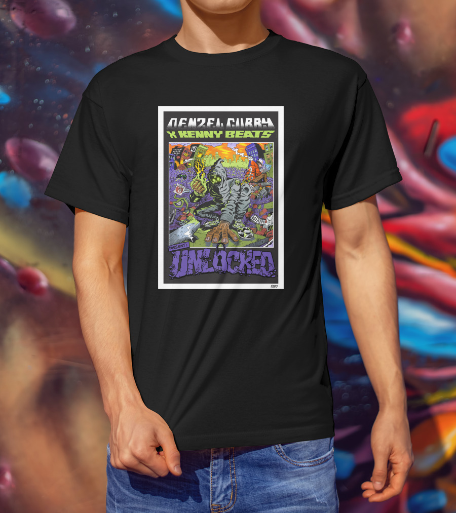 Denzel Curry X Kenny Beats Present Unlocked T-Shirt