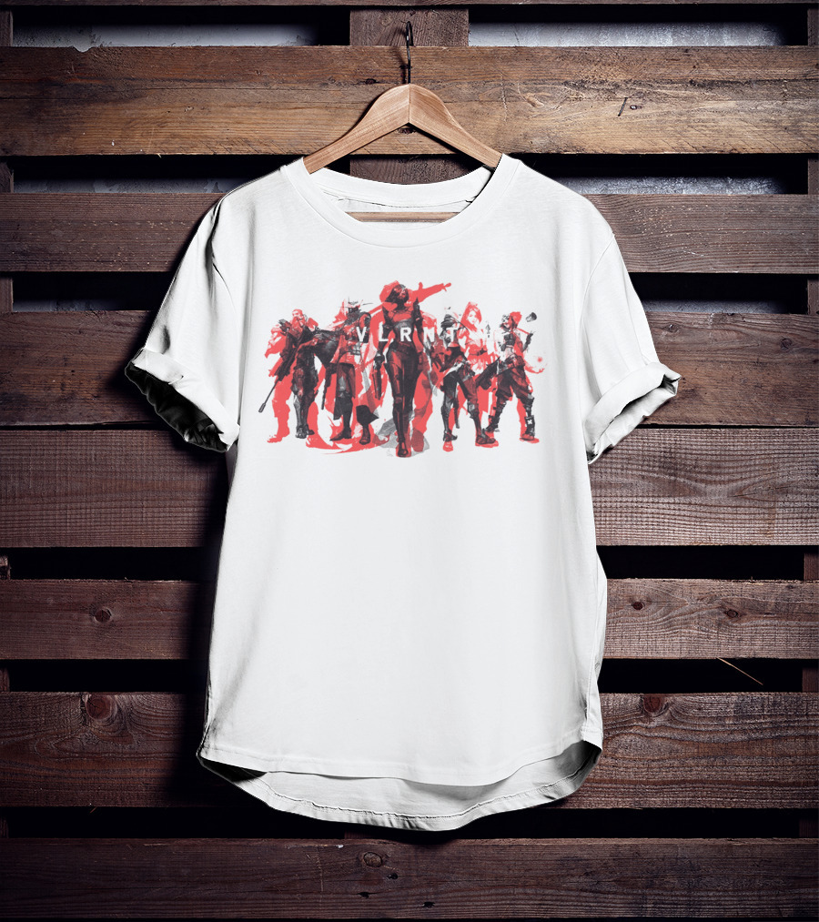 Valorant Agent Character Lineup Merch T-Shirt