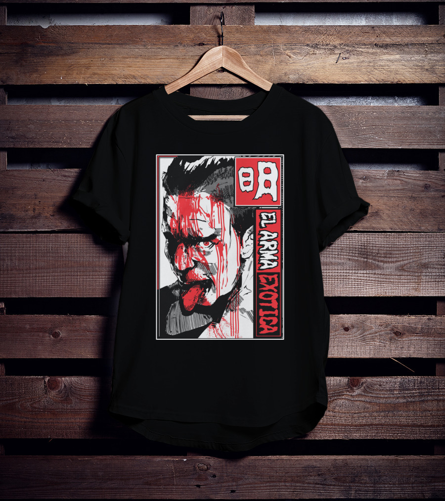 Blood-Soaked Akira El Arma Exotica Manga T-Shirt