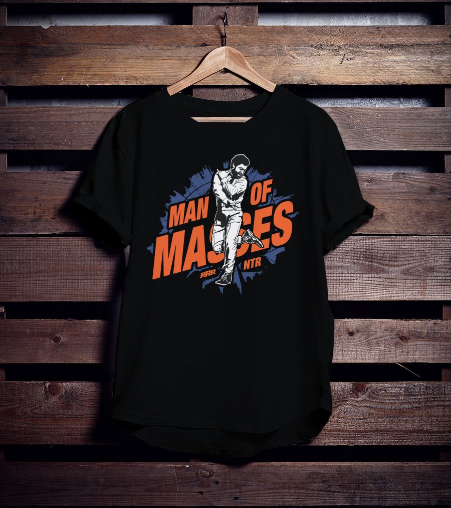 Man Of Masses RRR NTR T-Shirt