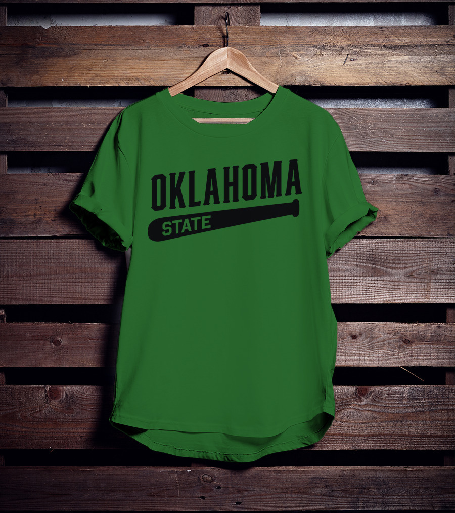 Oklahoma State Baseball Bat T-Shirt