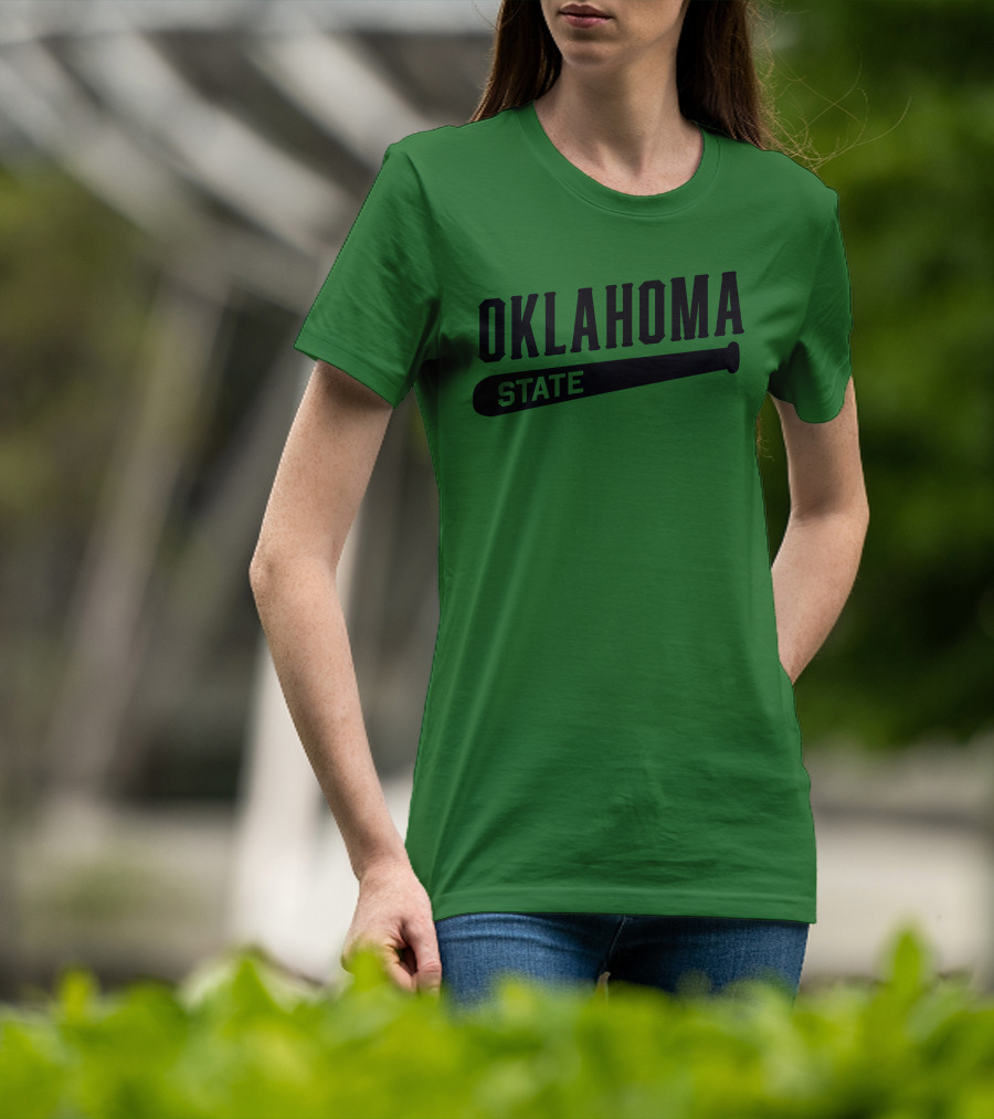 Oklahoma State Baseball Bat T-Shirt
