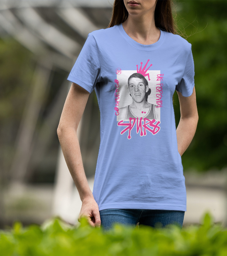 Go Spurs Go Big Popovich Spurs SA T-Shirt