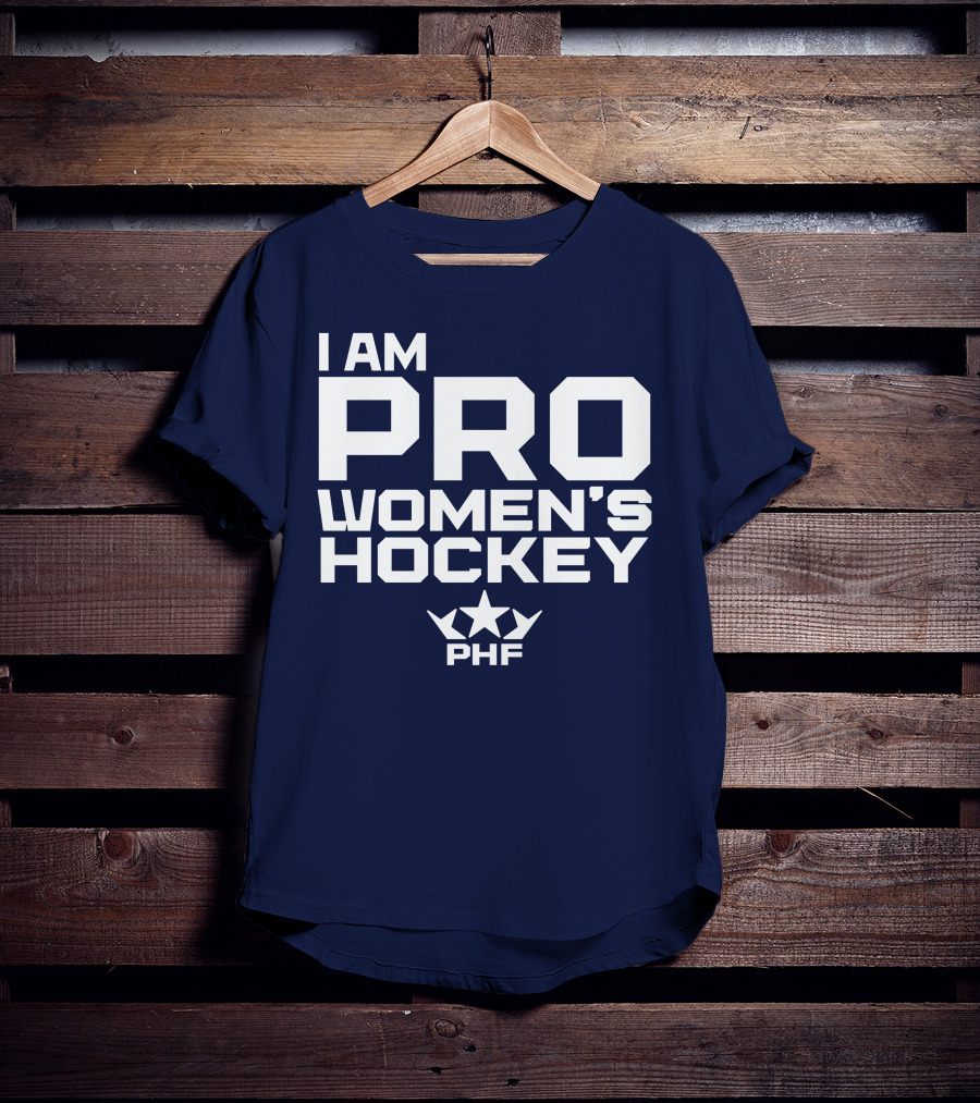 Arizona Coyotes I Am Pro Women's Hockey PHF T-Shirt