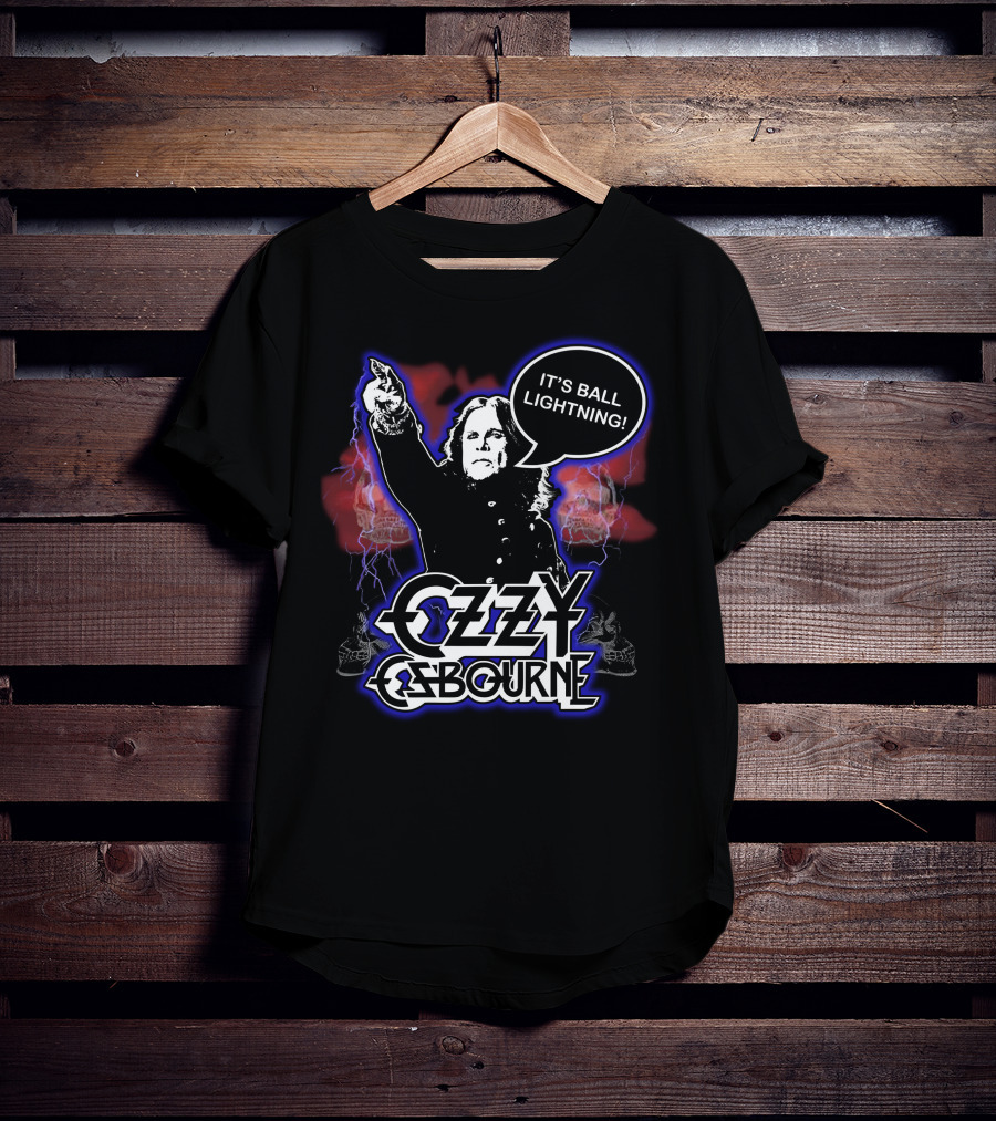 Ozzy Osbourne It's Ball Lightning T-Shirt