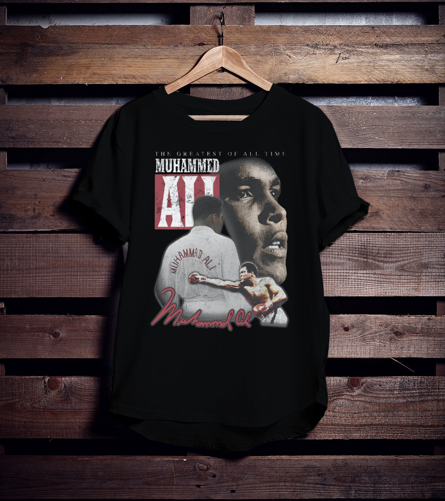 The Greatest Of All Time Muhammed Ali Boxing Legend T-Shirt