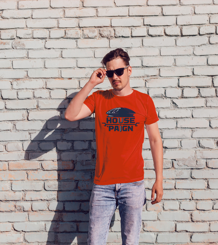 House Of 'Paign TBT University Of Illinois Basketball Helmet T-Shirt