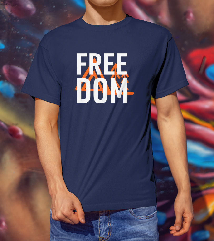 FREE DOM Mountains Adventure T-Shirt