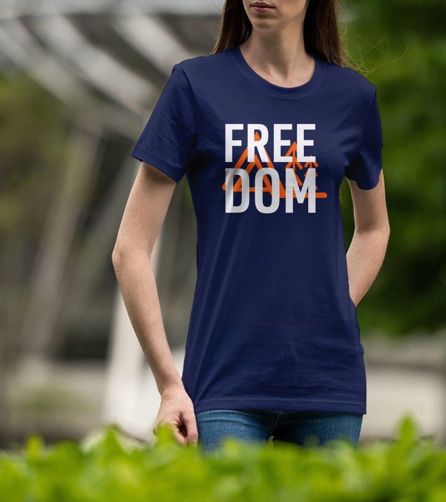 FREE DOM Mountains Adventure T-Shirt