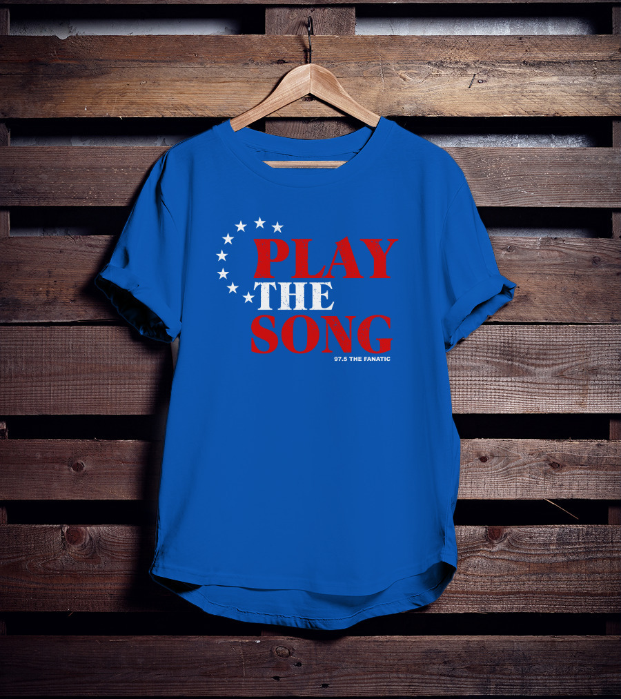 Andrew Salciunas Play The Song 97.5 The Fanatic T-Shirt