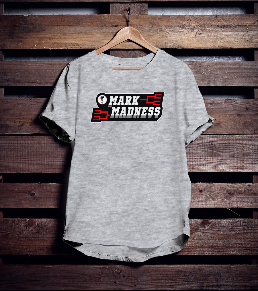 Csc Gamblin' Gauchos Mark Madness Basketball Tournament Bracket T-Shirt