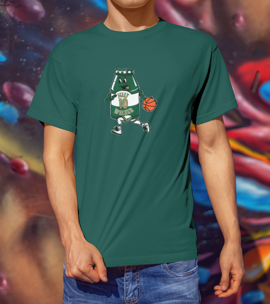 Store Jelly Walker Basketball Jar Character T-Shirt