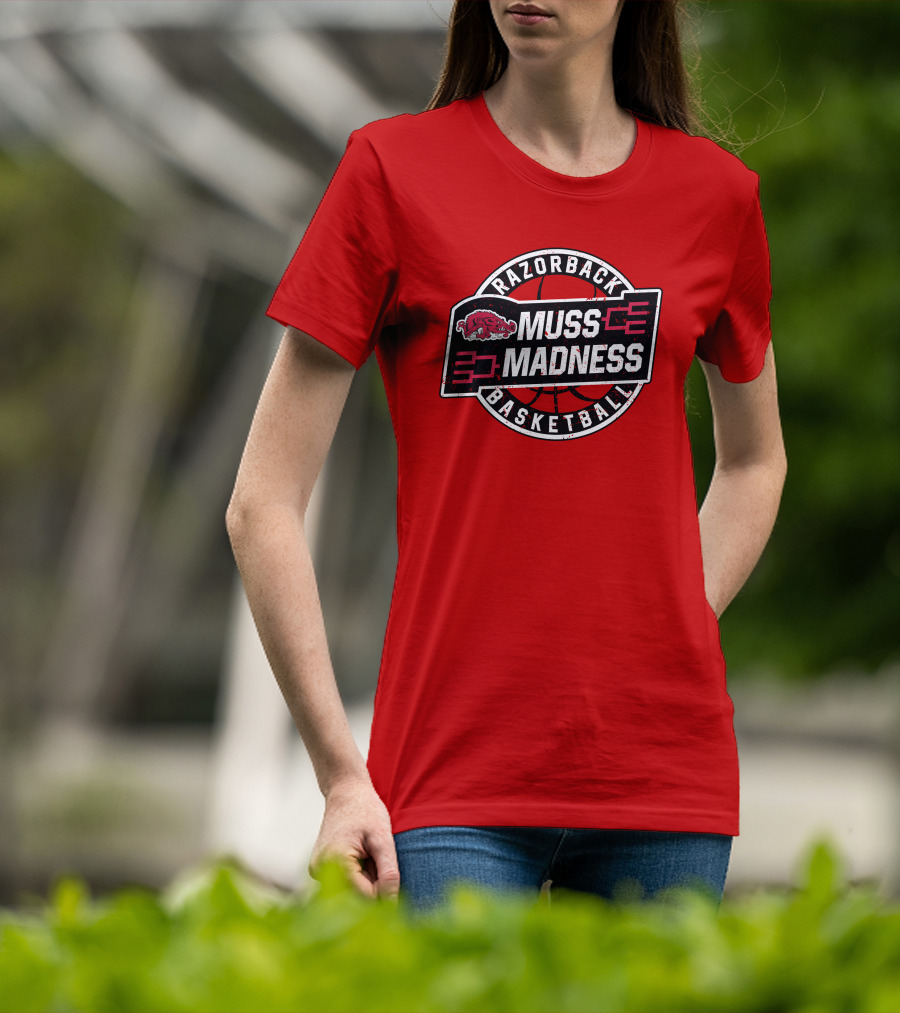 Razorback Basketball Eric Musselman Muss Madness March Tournament T-Shirt