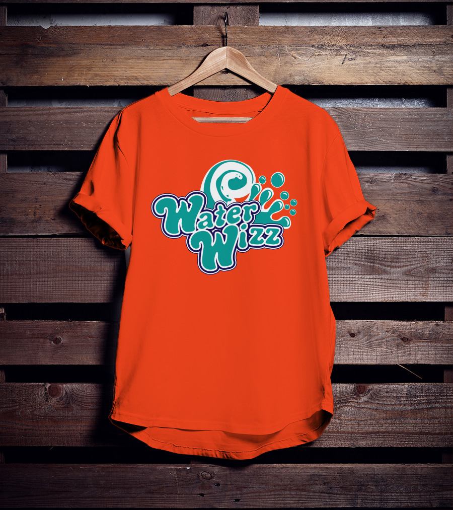 Water Wizz Wave Splash Grown Ups T-Shirt