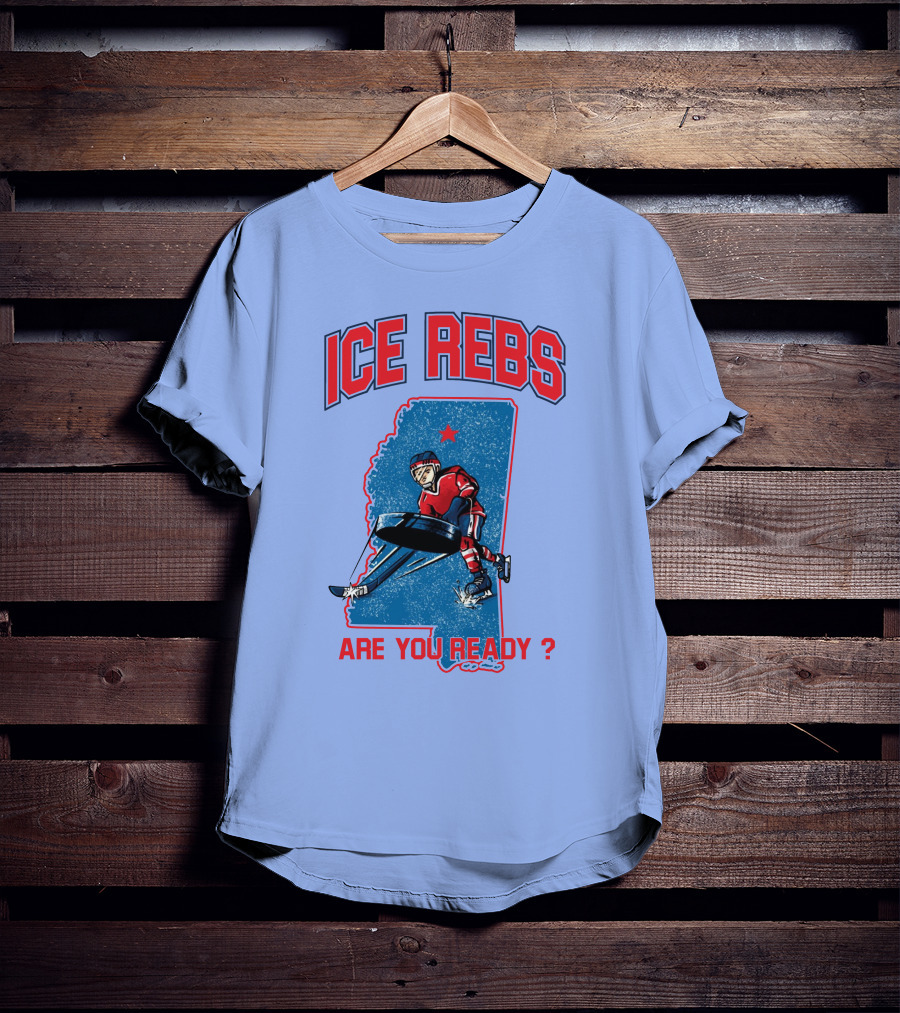 Ole Miss Ice Hockey Ice Rebs Are You Ready? T-Shirt