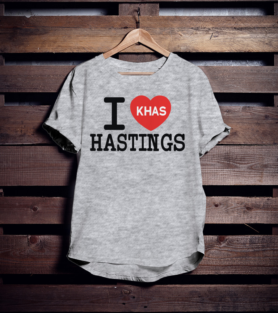 I Love Khas Hastings T-Shirt