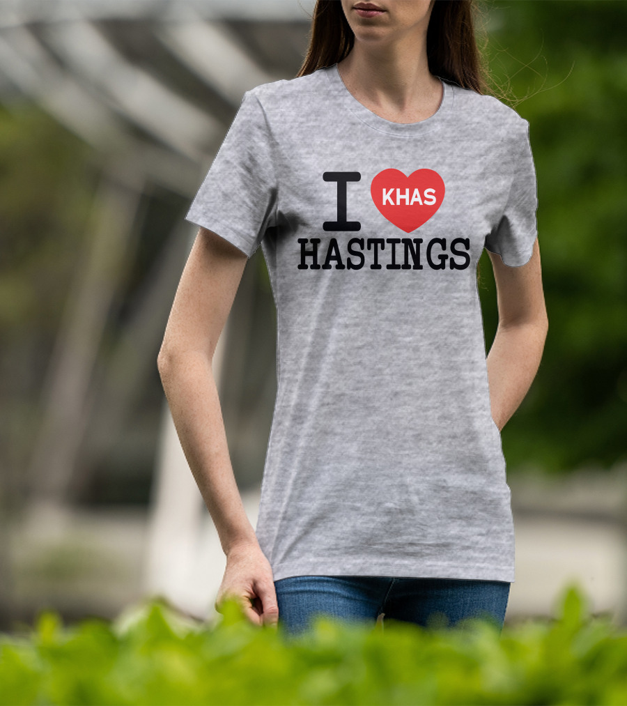 I Love Khas Hastings T-Shirt