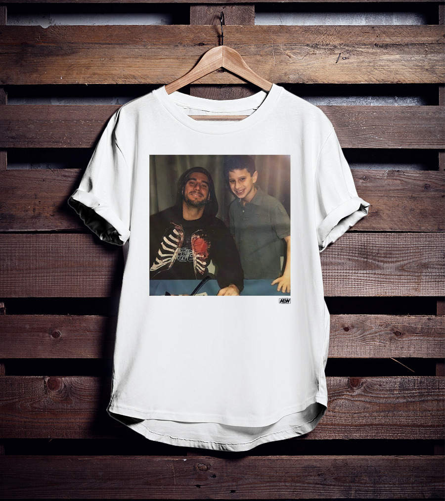 MJF Meet And Greet Signed Autograph AEW Shop Exclusive T-Shirt