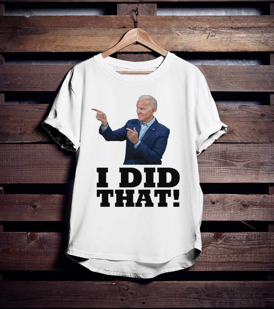I Did That Jb Pointing Gesture T-Shirt