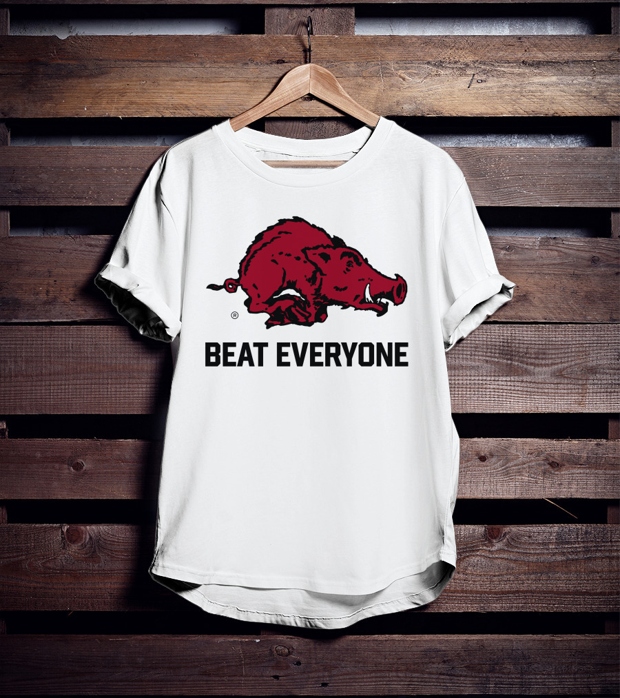 Beat Everyone Razorback Football T-Shirt