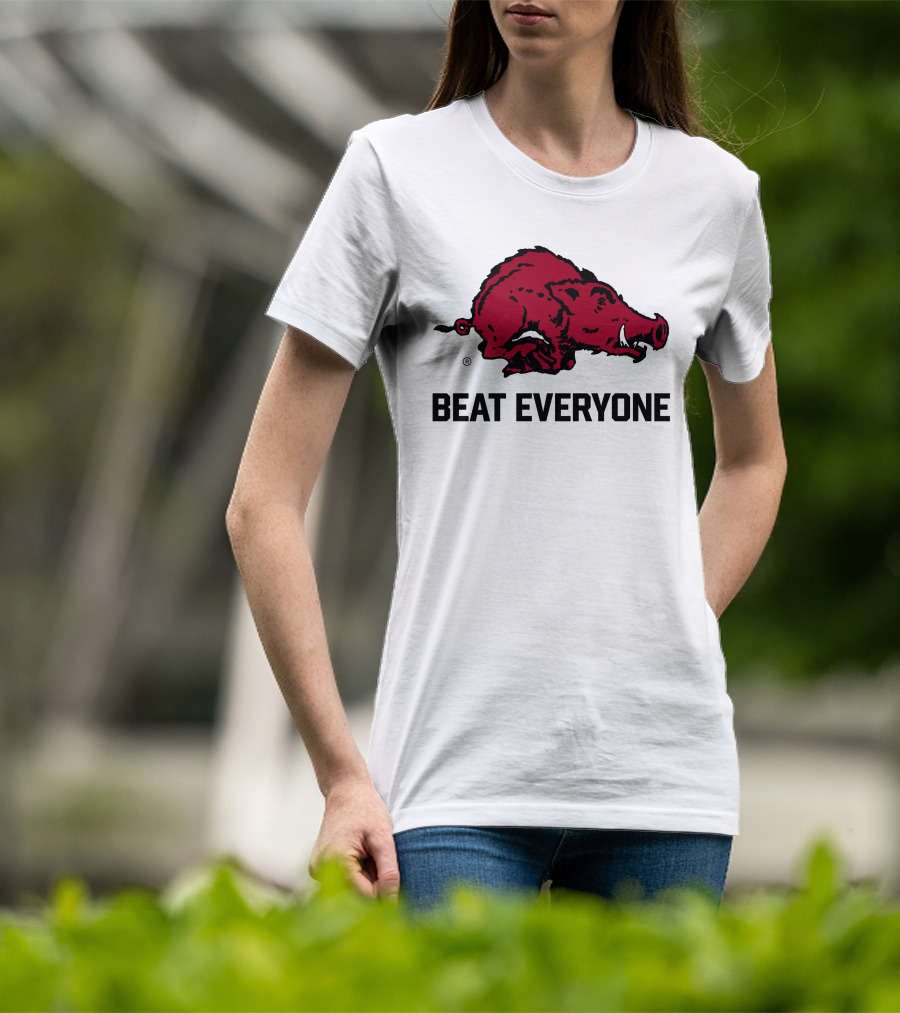 Beat Everyone Razorback Football T-Shirt