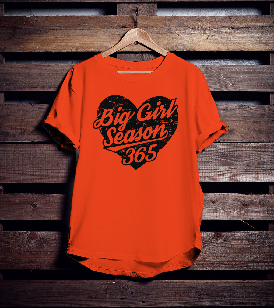 Big Girl Season 365 Heart T-Shirt