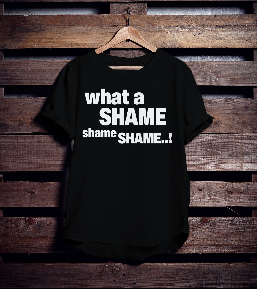 What A Shame Shame Shame Yungblud Merch T-Shirt