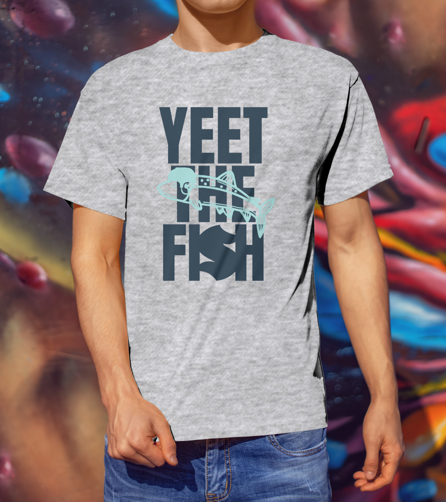 Seattle’s Best Kraken Podcast Yeet The Fish Release The Show T-Shirt