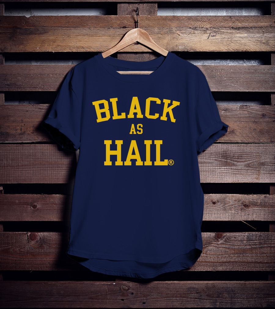 Jalen Rose Black As Hail Zach Shaw Sports T-Shirt