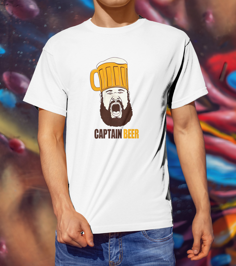 Captain Beer Dominic Grecco Bonnies Fan T-Shirt