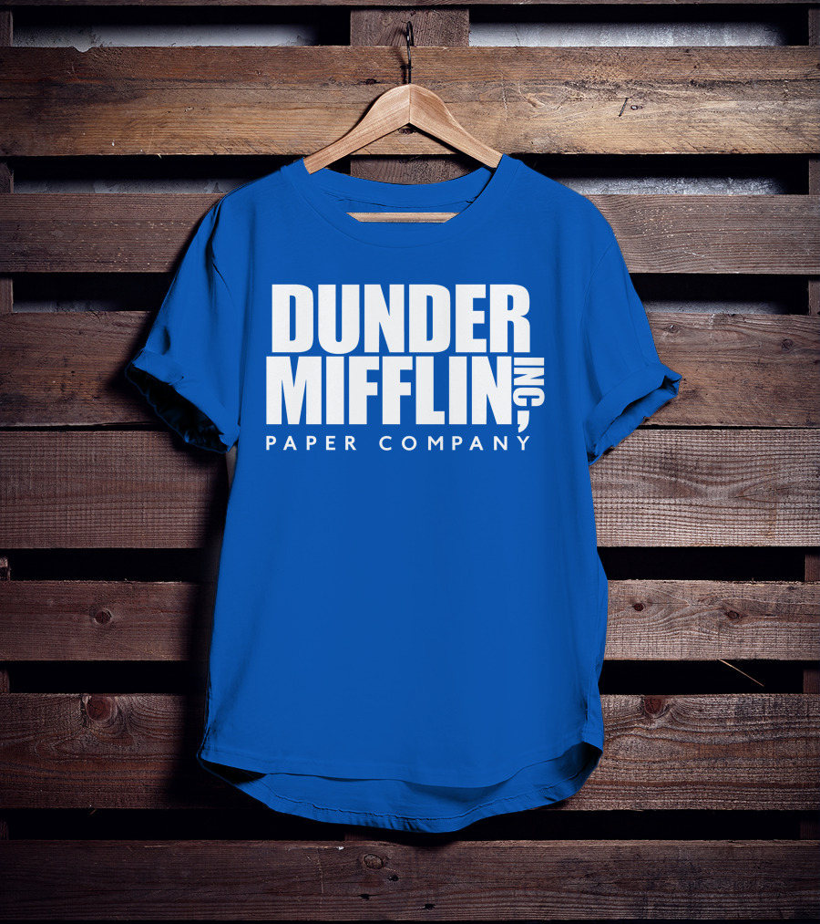 Rainnwilson Dunder Mifflin Inc Paper Company T-Shirt