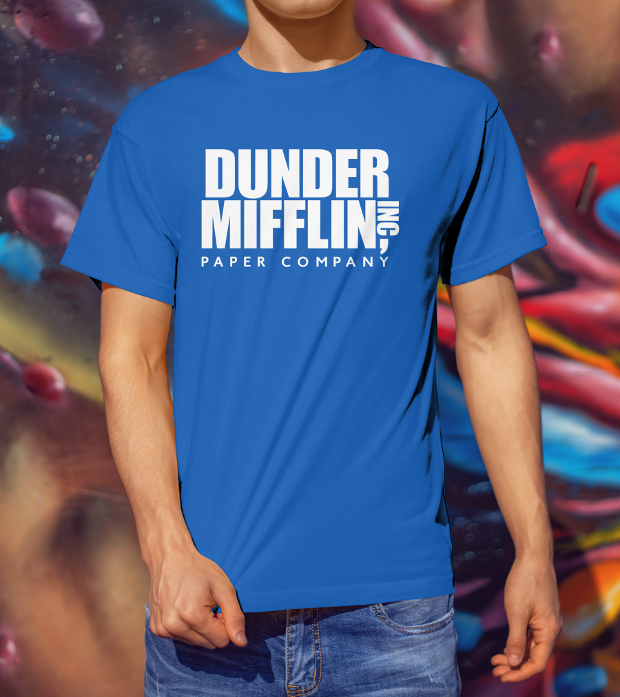 Rainnwilson Dunder Mifflin Inc Paper Company T-Shirt